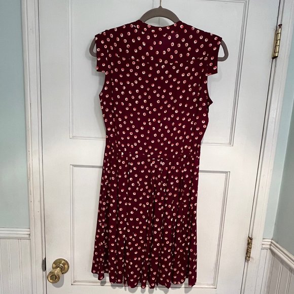 NWT Anthropologie 11-1-Tylho West Street Polka Dot Button Front Dress - Small - Picture 3 of 9